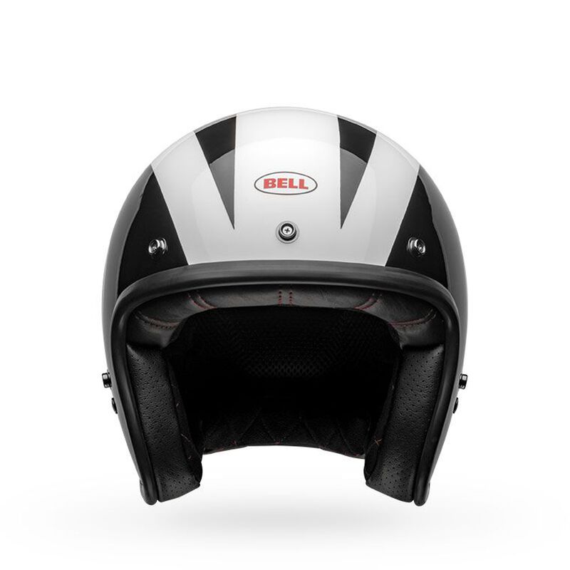 White, X-Small Core Vintage Open Face Helmet